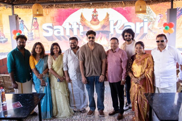 சென்னை கிழக்கு கடற்கரை சாலையில் நடிகர் ரவி மோகன் – தயாரிப்பாளர் டாக்டர் ஐசரி கே. கணேஷ் தொடங்கி வைத்த ‘ சட்டி கறி’ உணவகம்