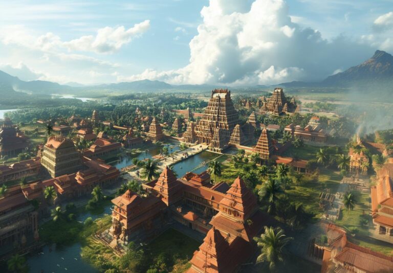 கவனம் ஈர்க்கும் ‘நாக பந்தம்’ படத்திற்கான பிரமாண்டமான அரங்கம்