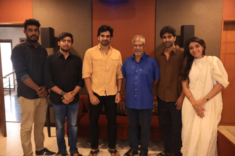 இயக்குநர் மணி ரத்னமிடம் இருந்து பாராட்டு பெற்ற ’18 மைல்ஸ்’ படக்குழுவினர்!