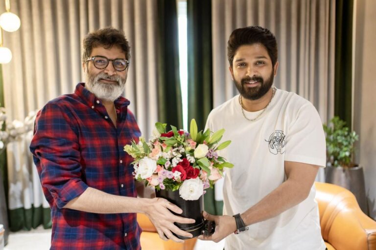 பிரம்மாண்டமான புராண காவிய கதைக்காக மீண்டும் இணையும் நடிகர் அல்லு அர்ஜூன் மற்றும் இயக்குநர் திரிவிக்ரம்!