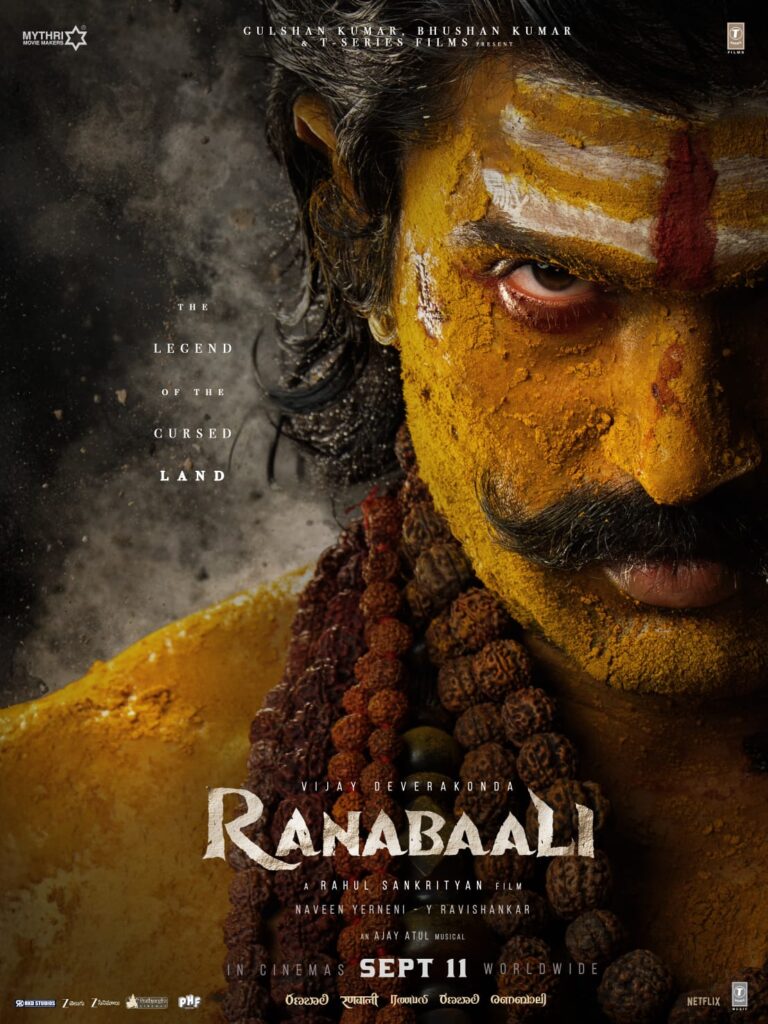 நடிகர்கள் விஜய் தேவரகொண்டா மற்றும் ராஷ்மிகா மந்தனா நடிப்பில், ராகுல் சங்க்ரித்யன் இயக்கத்தில் உருவாகி இருக்கும் ‘ரணபலி’ படத்தின் கிளிம்ப்ஸ் வெளியீடு! பிரம்மாண்டமாக உருவாகி இருக்கும் இந்தப் படம் செப்டம்பர் 11 அன்று வெளியாகிறது!
