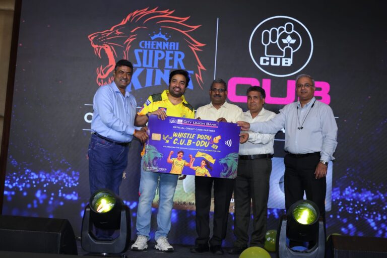 Celebrating City Union Bank’s partnership with Chennai Super Kings-CUB’s Anthem for CSK – Grand Launch