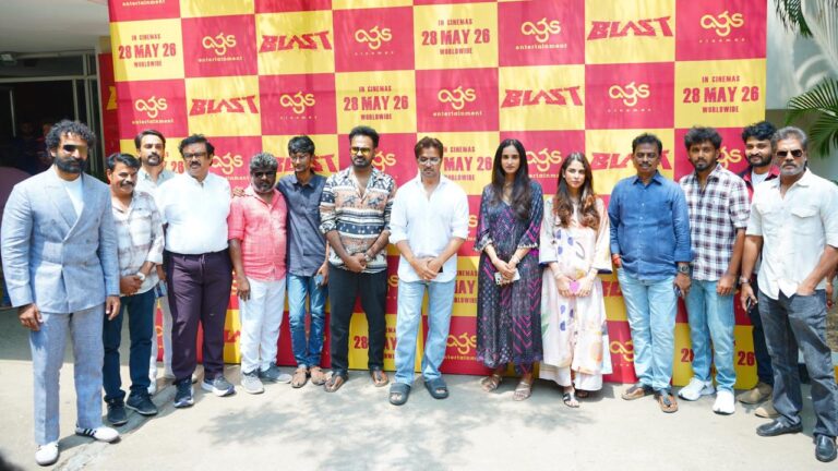 ‘ஆக்ஷன் கிங்’ அர்ஜுன் நடிக்கும் ‘பிளாஸ்ட்’ படத்தின் பத்திரிகையாளர் சந்திப்பு