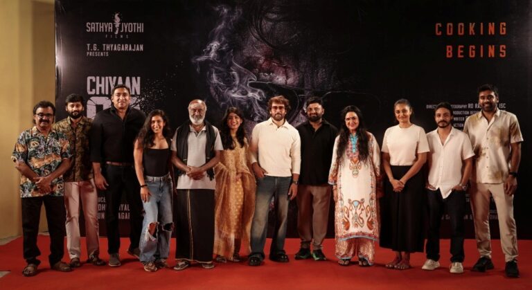 சத்யஜோதி பிலிம்ஸ் – சீயான் 63 அடுத்த கட்டத்திற்கு நகர்வு! தொடங்கியது படப்பிடிப்பு !