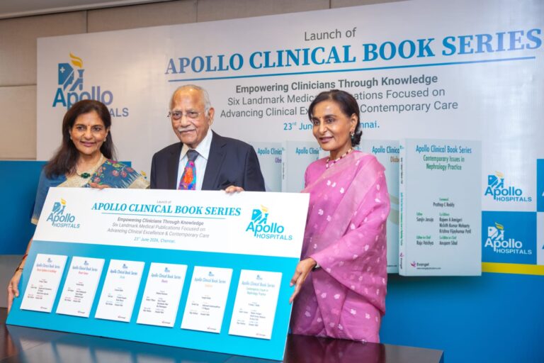 Empowering Clinicians Through Knowledge: Apollo Hospitals Group ReleasesSix Books as part of the Apollo Clinical Book Series